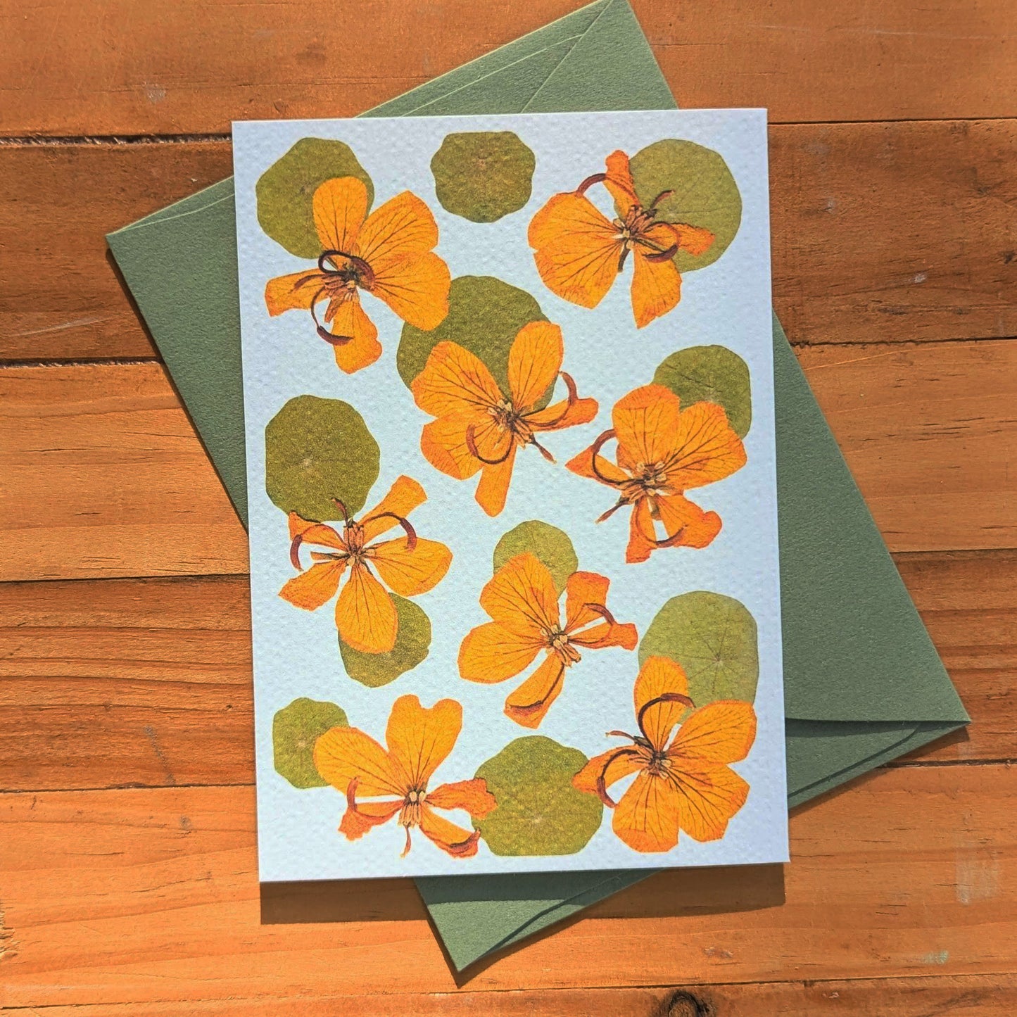 NASTURTIUM+TIPUANA CARD