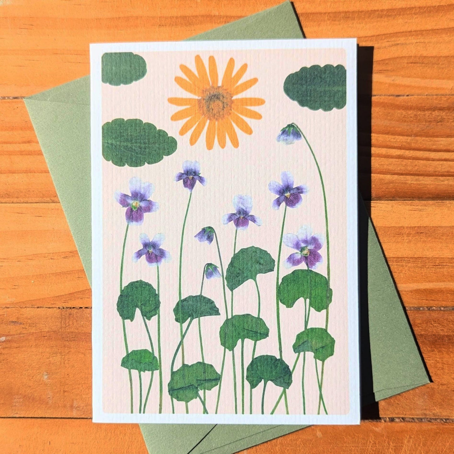 NATIVE VIOLA CARD