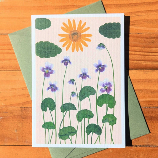NATIVE VIOLA CARD