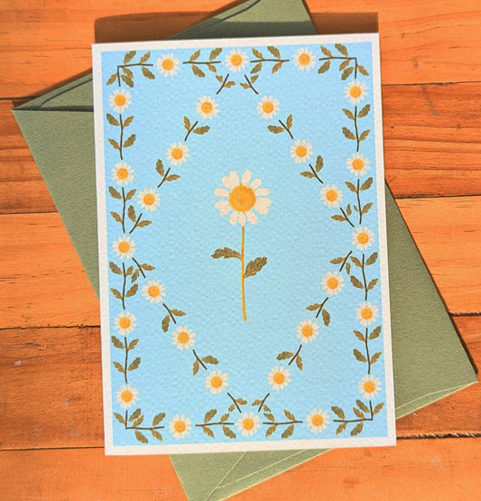 CHAMOMILE BLUE CARD