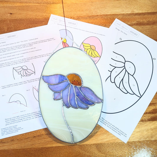 "The Daisy"      Stained Glass Pattern