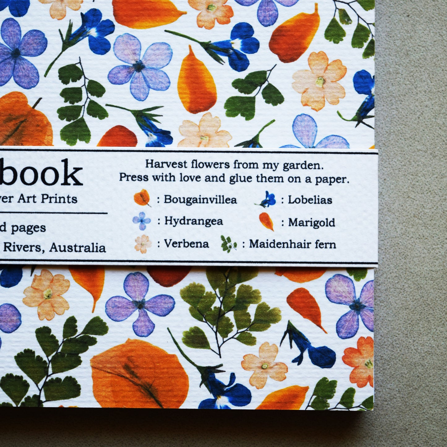 FERN+GARDEN FLOWER  NOTEBOOK