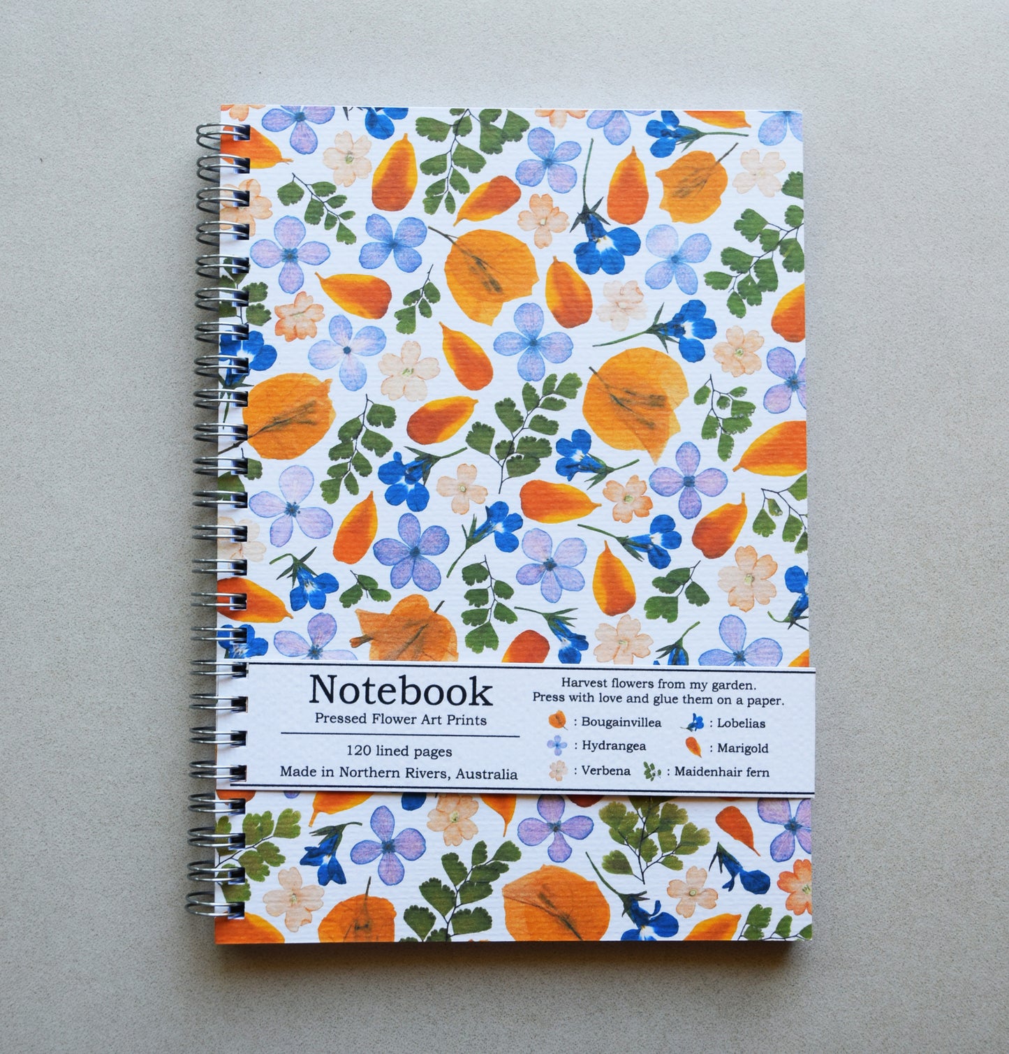 FERN+GARDEN FLOWER  NOTEBOOK