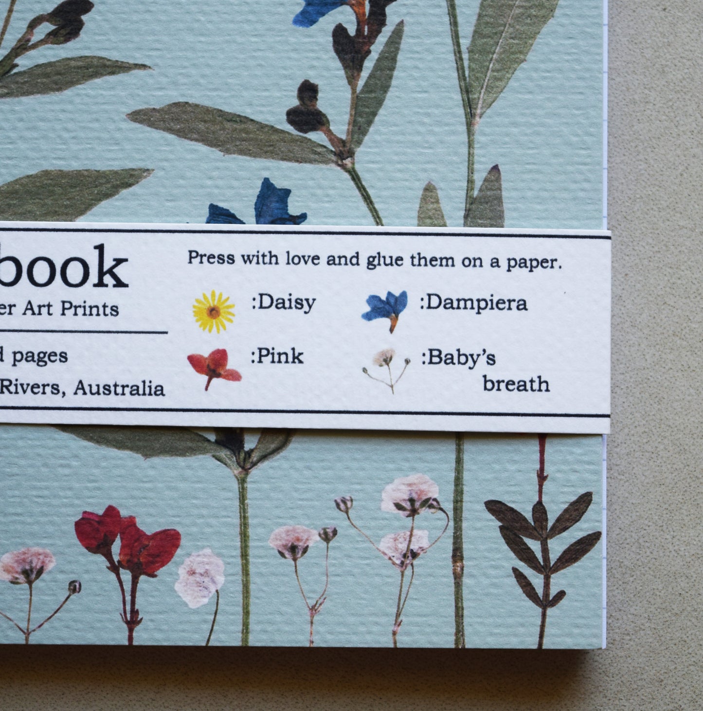 BUSH WALKING NOTEBOOK